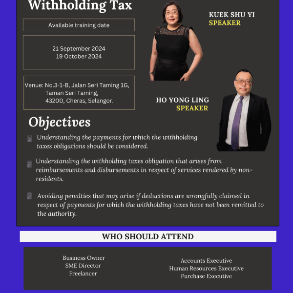 HRDC Withholding Tax